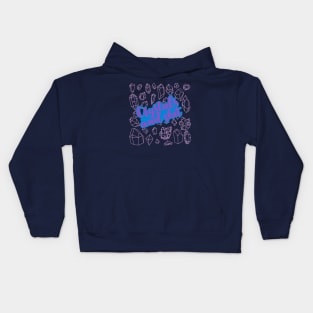 Crystals and Shit Kids Hoodie